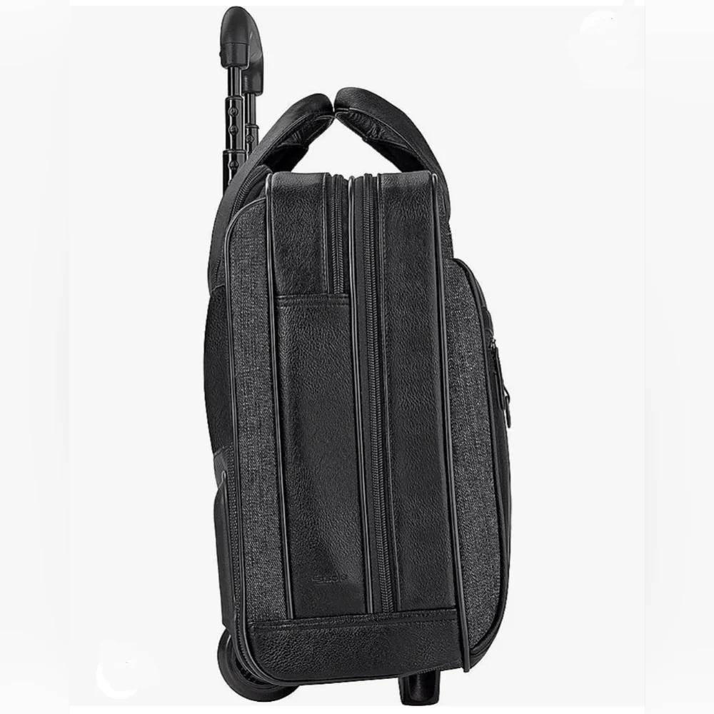 SOLO MacDougal Rolling Laptop Bag, Black